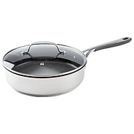 CHẢO TEFAL JAMIE OLIVER 25CM CÓ NẮP VUNG Hàng Chính Hãng