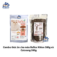 Combo 2 túi thức ăn cho mèo Catsrang + Reflex Kitten thumbnail