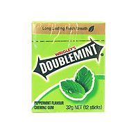 Kẹo Gum Doublemint Bạc Hà 32G - 9555192506188 thumbnail