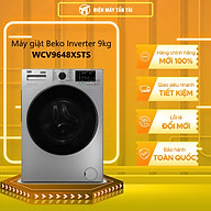 WCV9648XSTS - Máy giặt cửa trước Beko Inverter 9 kg WCV9648XSTS - Hàng chính hãng