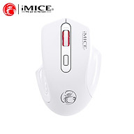 Chuột gaming không dây bluetooth sạc pin HXSJ G-1800 cho game thủ chơi game chuyên nghiệp kết nối Wireless 2.4G - Hàng chính hãng