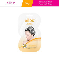 Kem ủ tóc giúp tóc mềm mượt óng ả Ellips Vitamin Hair Mask Smooth & Shiny thumbnail