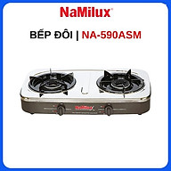 Bếp gas đôi để bàn Namilux 590SM | Hàng Chính Hãng