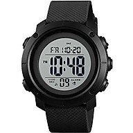 Men s Sports Watches Digital LED Face Backlight Military Waterproof Black Watch Birthday for Boys Girls ... thumbnail