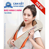 Máy massage vai cổ 8 bi hồng ngoại AYOSUN - Hàng Chính Hãng