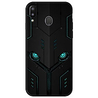 Ốp lưng dành cho Samsung M20 Mắt Xanh Nền Đen - Hàng Chính Hãng