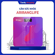 Cân điện tử sức khỏe - Cân điện tử gia đình ARIRANGLIFE AR-S18A mini tiện lợi, bền đẹp, độ chính xác cao thumbnail