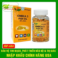 Viên uống dầu cá Omega 3 Fish Oil Nature Gift 100 viên Nhập khẩu chính hãng Mỹ thumbnail