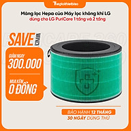 - Màng lọc Hepa của Máy lọc không khí LG dùng cho LG PuriCare AS60 - AS65 - AS10 -AS20 - Hàng chính hãng LG
