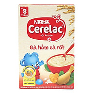 Bột Ăn Dặm Gà Hầm & Cà Rốt Nestle Cerelac 200G thumbnail