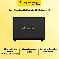 Loa Bluetooth Marshall Woburn III - Hàng Chính Hãng - Hàng Chính Hãng