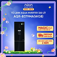 Tủ lạnh ngăn đông dưới Aqua 320 Lít AQR-B379MA(WGB) - Hàng chính hãng