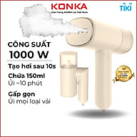 Bàn ủi hơi nước cầm tay gấp gọn KONKA LCGT-1003, công suất lớn, tạo hơi sau 10 giây, hàng chính hãng, bảo hành 1 năm