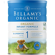 Sữa Bellamy s Organic số 1 Infant Formula Step 1 900g (0-6 tháng) - Nhập khẩu Úc thumbnail