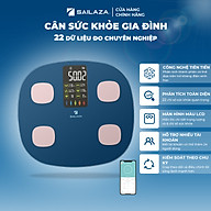 Cân Điện Tử Thông Minh cao cấp chính hãng Sailaza SA- 1211, đo 22 dữ liệu Sức Khỏe + màn hình màu LCD