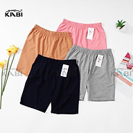 Quần đùi nữ KABI quần short legging ngắn dáng ôm thun cotton bốn chiều màu thumbnail