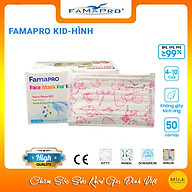 HỘP - FAMAPRO MAX KID - khẩu trang y tế trẻ em kháng khuẩn 3 lớp Famapro thumbnail