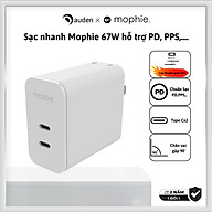 Sạc nhanh Mophie Power Delivery 67W GaN