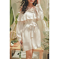 Đầm thiết kế bẹt vai nude Bebe Dress Gem Clothing SP000801 thumbnail