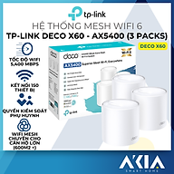 Bộ Phát Wifi Mesh TP-Link Deco X60 Wifi 6 AX5400 - HÀNG CHÍNH HÃNG