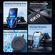 Giá Đỡ Baseus UltraControl Mega Series C40465400111-00 Gắn Trên Oto- Hàng Chính Hãng