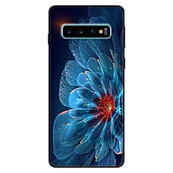 Ốp lưng dành cho Samsung S10 Plus mẫu Mẫu Đơn Xanh Đỏ