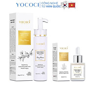 Combo dưỡng trắng da mặt và toàn thân Yococi gồm 1 serum dưỡng trắng da thumbnail