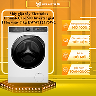 Máy giặt sấy Electrolux UltimateCare 500 Inverter giặt 11 kg - sấy 7 kg EWW1123P5WC - HÀNG CHÍNH HÃNG - CHỈ GIAO HCM