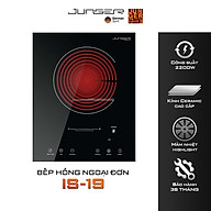 Bếp đơn hồng ngoại JUNGER IS-19 2000W Không kén nồi Hàng Chính Hãng Bảo Hành 12 Tháng