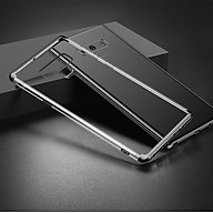 Ốp lưng dành cho Samsung Galaxy Note 9 TPU dẻo trong suốt viền màu nano BASEUS - Hàng Nhập Khẩu