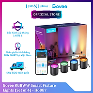 Đèn LED gắn tường trang trí nội thất Govee RGBWW Smart Fixture Light H6087 | Thắp sáng phòng khách, cầu thang, hành lang