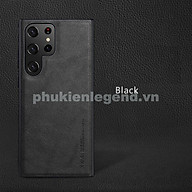 Ốp lưng da cao cấp cho SamSung Galaxy  S25 Ultra ,  S24 Ultra , S23 Ultra chính hãng X-level viền mềm, chống bám vân tay - Hàng chính hãng