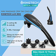 Máy Massage Cầm Tay Đa Năng Cao Cấp KINGTECH LUX-900 - Mát Xa Toàn Thân, Chuyên Sâu Cho Lưng, Cổ, Vai, Gáy Cánh Tay - Chính Hãng
