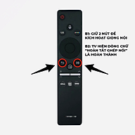 Điều khiển Tivi dành cho SAMSUNG có Voice, remote thay thế hầu hết các loại Smart Tivi , QLED - Hàng Nhập Khẩu