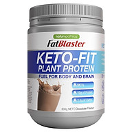 Naturopathica Fatblaster Keto Fit Plant Protein Shake Chocolate 300g thumbnail