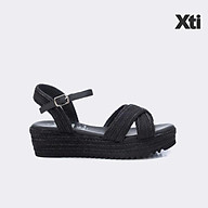 Giày Sandal Nữ XTI Black Pu Ladies Sandal. thumbnail