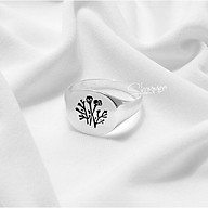 Nhẫn bạc 925 Flower - Shimmer Silver thumbnail