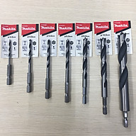 5 Mũi khoan gỗ 3, 4, 5, 6, 8mm đuôi lục giác 1/4in (6.35mm) Makita