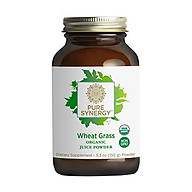 Pure Synergy USDA Organic Wheat Grass Juice Powder 5.3 oz USA Grown, thumbnail