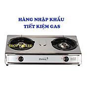 BẾP GAS ĐÔI ZENNE KDi 106 NHẬP KHẨU MALAYSIA – MẶT BẾP INOX - NGỌN LỬA MẠNH VÀ HỘI TỤ - TIẾT KIỆM GAS