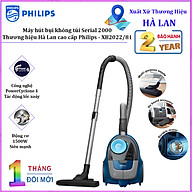 HÀNG CHÍNH HÃNG - Máy hút bụi không túi Serial 2000, thương hiệu Hà Lan cao cấp Philips - XB2022/81. Bảo hành 2 năm, công suất 1500W