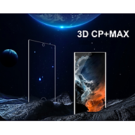 Miếng dán kính cường lực full 3D cho Samsung Galaxy S23 Ultra hiệu Nillkin CP+ Max (Mỏng 0.3mm, Kính ACC Japan, Chống Lóa, Hạn Chế Vân Tay) - Hàng nhập khẩu