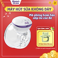 Máy Hút Sữa Không Dây Mama's Choice, Vắt Sữa Rảnh Tay Mọi Lúc Mọi Nơi, Pin Sạc Tiện Lợi, BH 1 Đổi 1 Mới 12 Tháng - 1 Máy