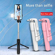 Gậy Selfie Tripod Có Đèn Trợ Sáng – Remote Bluetooth Tiện Lợi, Phù Hợp Mọi Smartphone