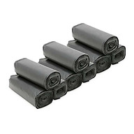 Combo 9 cuộn Túi đựng rác khách sạn, nhà hàng, Bao đựng rác trường học, văn phòng tiện lợi màu đen size đại 64x78