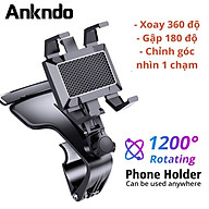 Giá đỡ điện thoại ô tô Volcano Cars xoay 360 độ chống rung treo đa điểm trên taplo, gương chiếu hậu_B126_HÀNG CHÍNH HÃNG