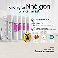 Máy lọc nước không tủ - Hàng chính hãng Mutosi MP-1101 hệ thống lọc 11 lõi