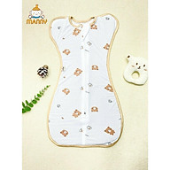 Nhộng Chũn, Nhộng Ngủ Thông Hơi MANNY Vải Thở Mềm Mại, Co Giãn Thoáng Khí Và Khóa 2 Chiều Tiện Lợi Cho Bé Dưới 6 Tháng