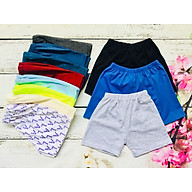 Combo 6 quần thun bé trai, quần mặc ở nhà, mặc ngủ, quần thun trẻ em cotton - 6 màu ngẫu nhiên