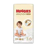 Tã quần Huggies Skin Perfect Mega Jumbo XXL64+4 miếng với 2 vùng thấm giảm kích ứng da